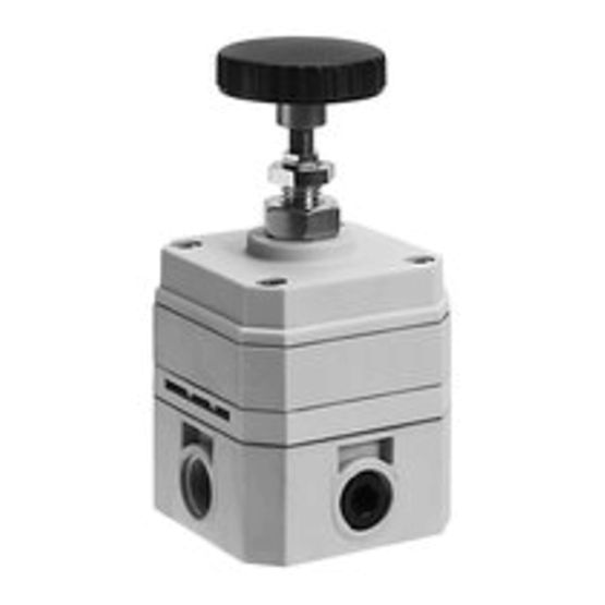 Aventics R412010480, Präzisions-Druckregelventil, PR1-RGP-G014-GAN-SS P(0,1-4,00