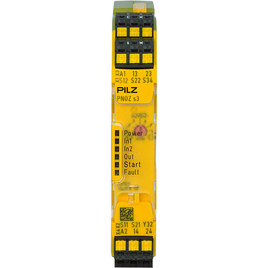 PILZ PNOZ s3 C 24VDC 2 n/o Schaltgeräte P/N: 751103