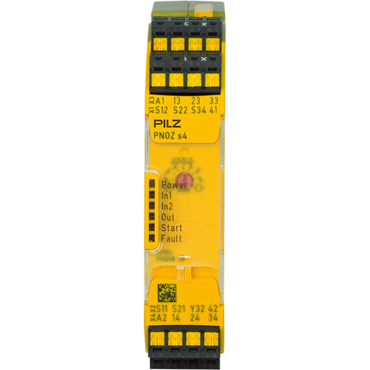 PILZ PNOZ s4 C 48-240VACDC 3 n/o 1 n/c Schaltgeräte P/N: 751134