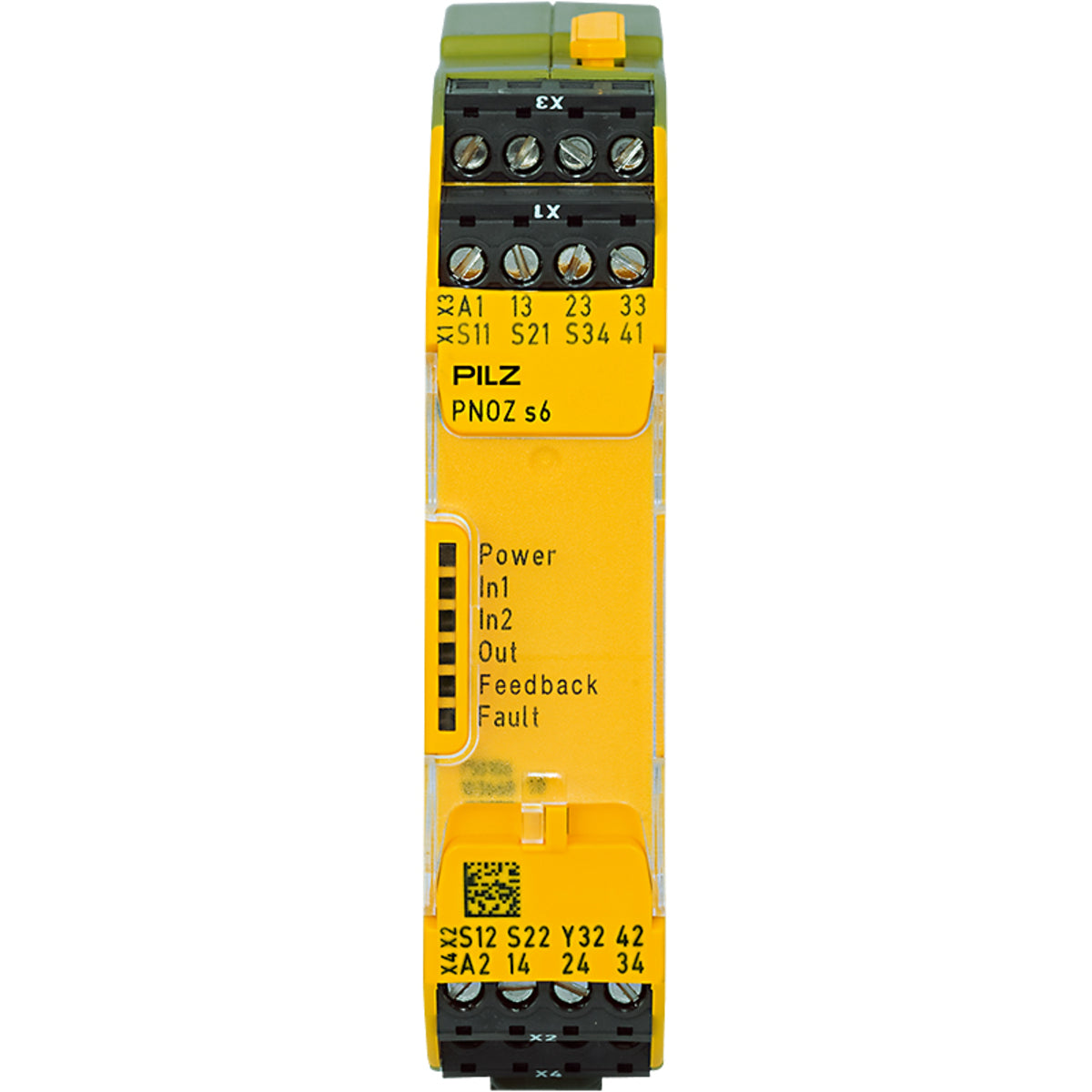 PILZ PNOZ s6 24VDC 3 n/o 1 n/c Schaltgeräte P/N: 750106