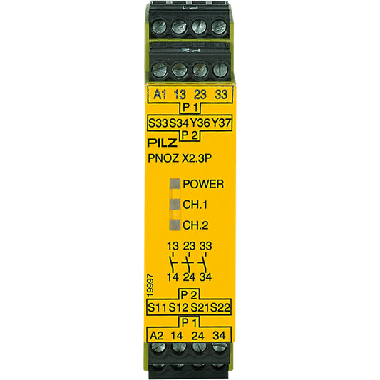 PILZ PNOZ X2.3P 24VACDC 3n/o Schaltgeräte P/N: 777304