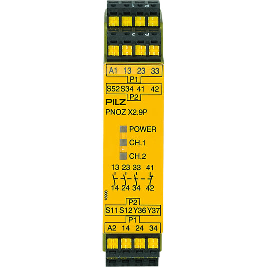 PILZ PNOZ X2.9P C 24VDC 3n/o 1n/c Schaltgeräte P/N: 787300