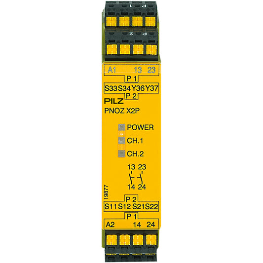 PILZ PNOZ X2P C 24VACDC 2n/o Schaltgeräte P/N: 787303