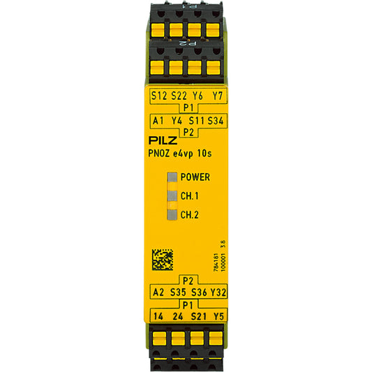 PILZ PNOZ e4vp C 10/24VDC 1so 1so t Schaltgeräte P/N: 784181