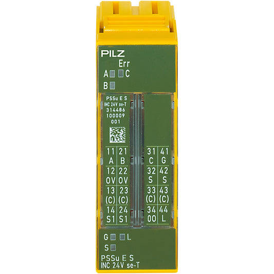 PILZ PSSu E S INC 24V se -T Steuerungen P/N: 314486