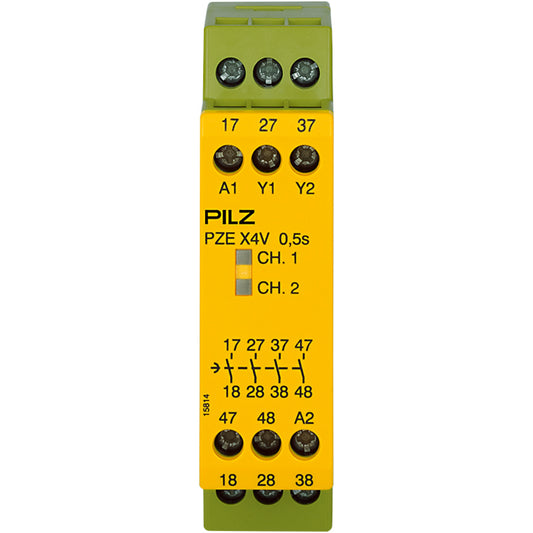 PILZ PZE X4V 0,5/24VDC 4n/o fix Schaltgeräte P/N: 774580