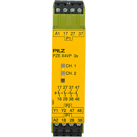 PILZ PZE X4VP 3/24VDC 4n/o fix Schaltgeräte P/N: 777583