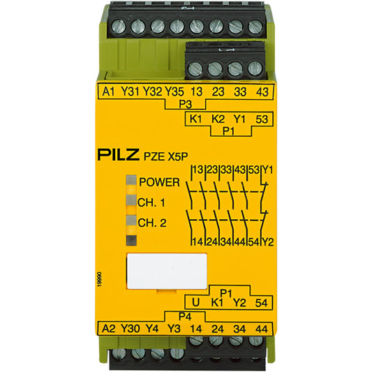 PILZ PZE X5P 24VDC 5n/o 2so Schaltgeräte P/N: 777150