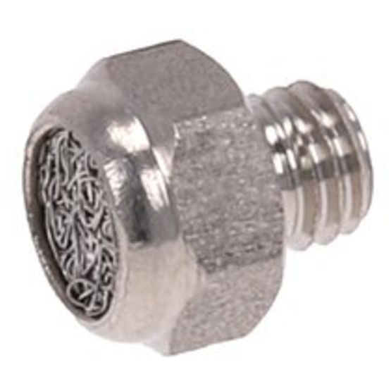 Aventics R412010687, Schalldämpfer, SCHALLDÃ”MPFER_G18_EDELSTAHL