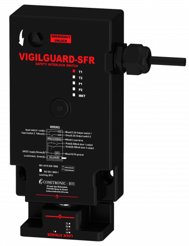 Comitronic-BTI VIGILGUARD SFR T1 Kontaktlose Schloss