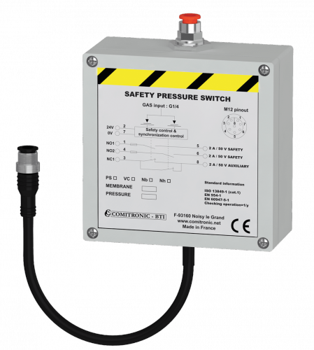 Comitronic-BTI VS-NB-Membrane-Pression-24ACDC Druckkontrolle