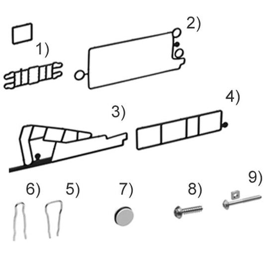 Aventics R412018346, Zubehör, AV03-SEAL-VERTICAL - 10 PC