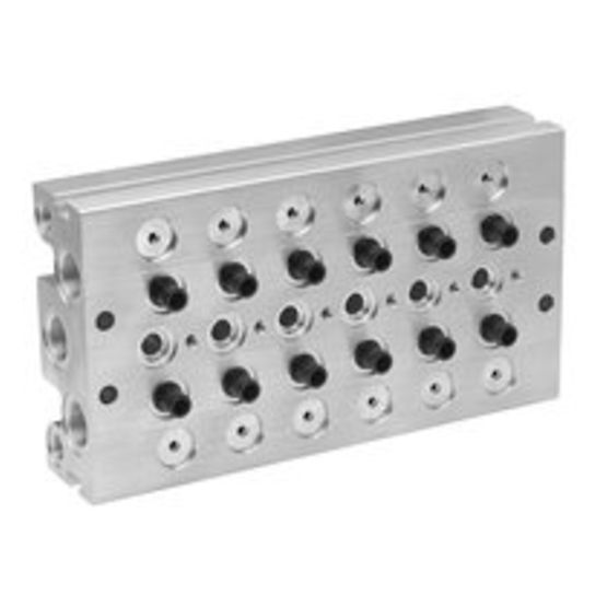 Aventics 8985070082, R-, P-, S-Anschlussplatte, Serie CD04