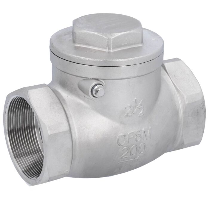 END Armaturen AR300031, Rückschlagklappe 4", PN16 Edelstahl/metallisch