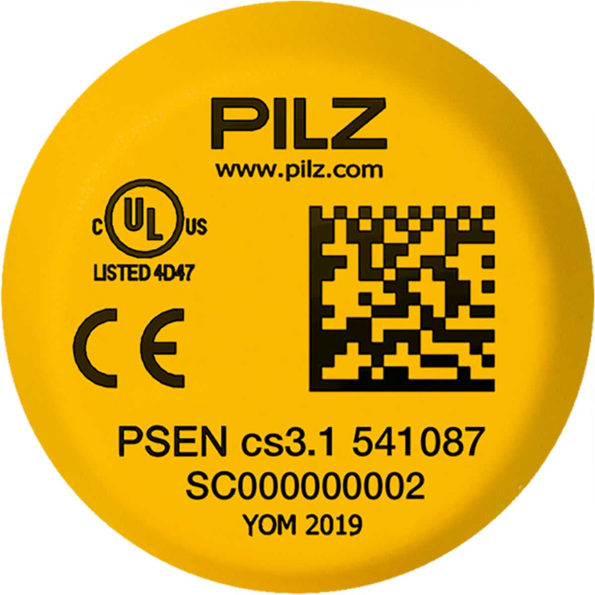 PILZ PSEN cs3.1 low profile glue 1 actuator Sensorik P/N: 541087