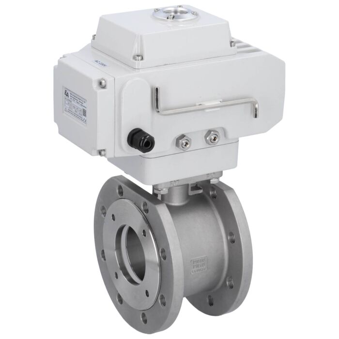 END Armaturen MK311710-LE204100, Kugelhahn-MK, DN100, mit Antrieb-LE20 Ed. 1.4408/PTFE-FKM-Grafit, 230V AC, Laufzeit 30s.