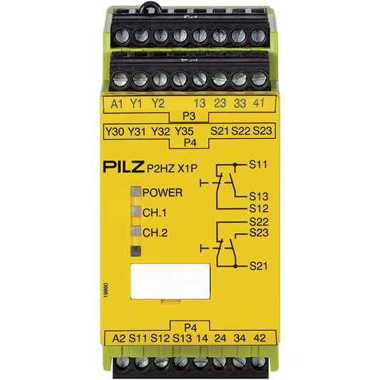 PILZ P2HZ X1P 24VDC 3n/o 1n/c 2so Schaltgeräte P/N: 777340