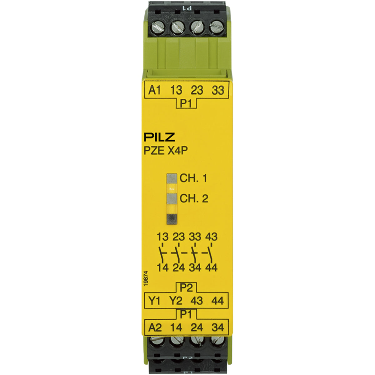 PILZ PZE X4P 24VDC 4n/o Schaltgeräte P/N: 777585