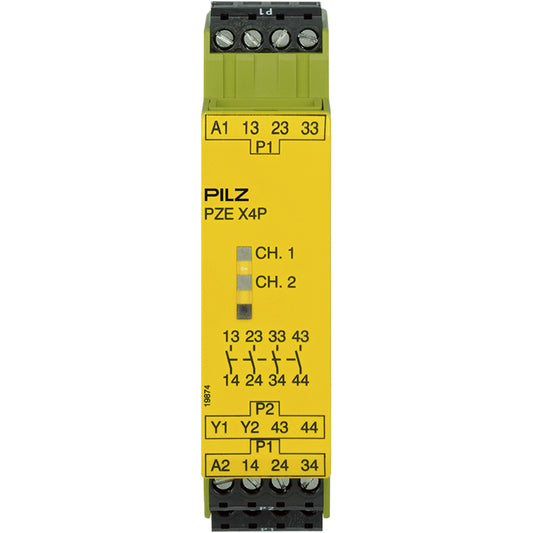 PILZ PZE X4P 24VDC 4n/o Schaltgeräte P/N: 777585