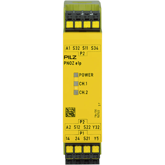 PILZ PNOZ e1p C 24VDC 2so Schaltgeräte P/N: 784130