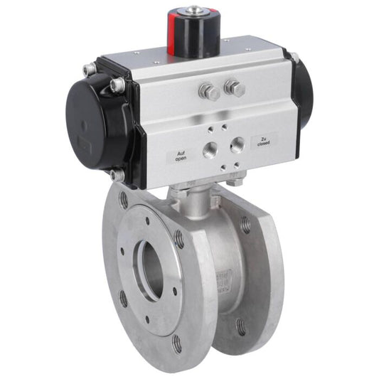 END Armaturen MK311707-OD620652, Kugelhahn-MK, DN50, mit Antrieb-OD, DW65 Edelst. 1.4408/PTFE-FKM-Grafit, doppeltwirkend