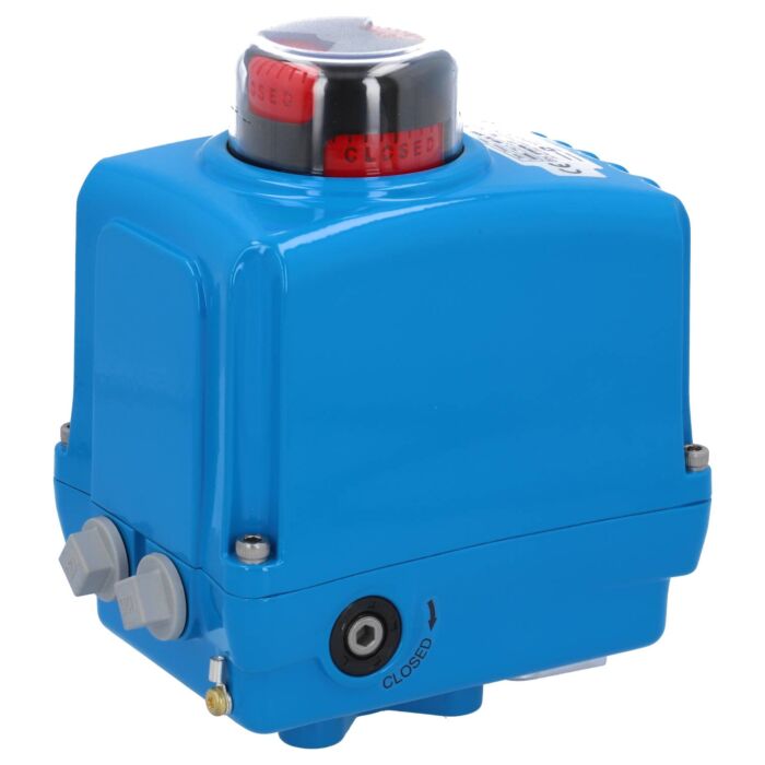 END Armaturen NE054100/PCU, Elektr. Schwenkantrieb, 50Nm, 230VAC, PCU NE05, Laufzeit