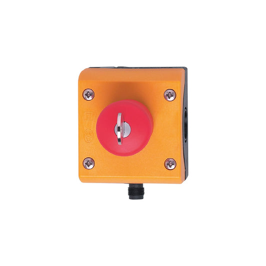 IFM AC011S - key-release E-STOP with integrated AS-i connection E-stop key switch IP67