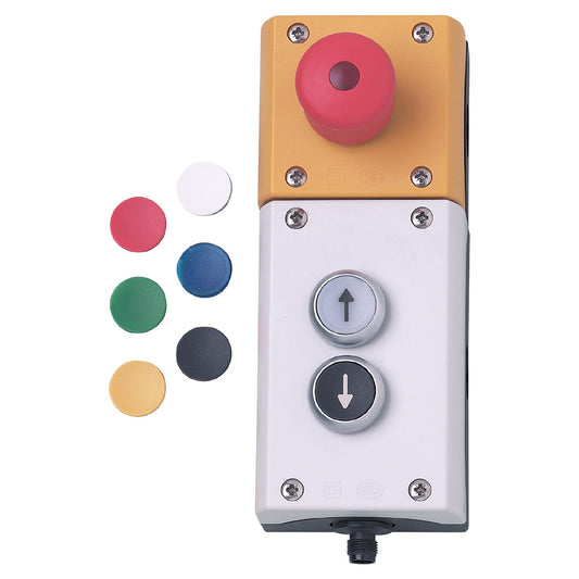 IFM AC012S - Safe AS-Interface E-STOP operating unit AS-i e-stop push button box