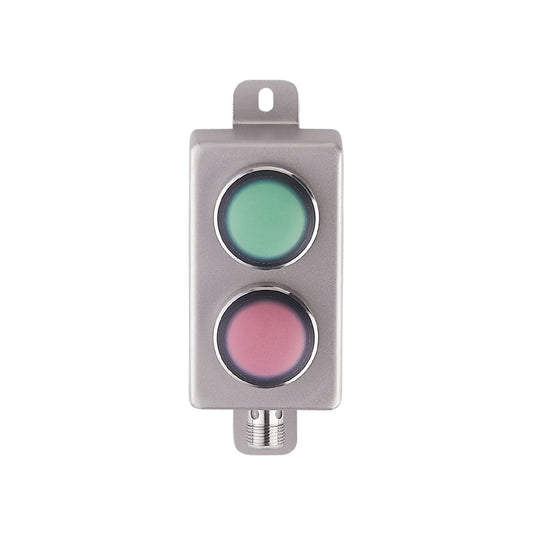 IFM AC2381 - AS-Interface illuminated pushbutton module AS-i Module 2BI 2LO RD/GR IP69K