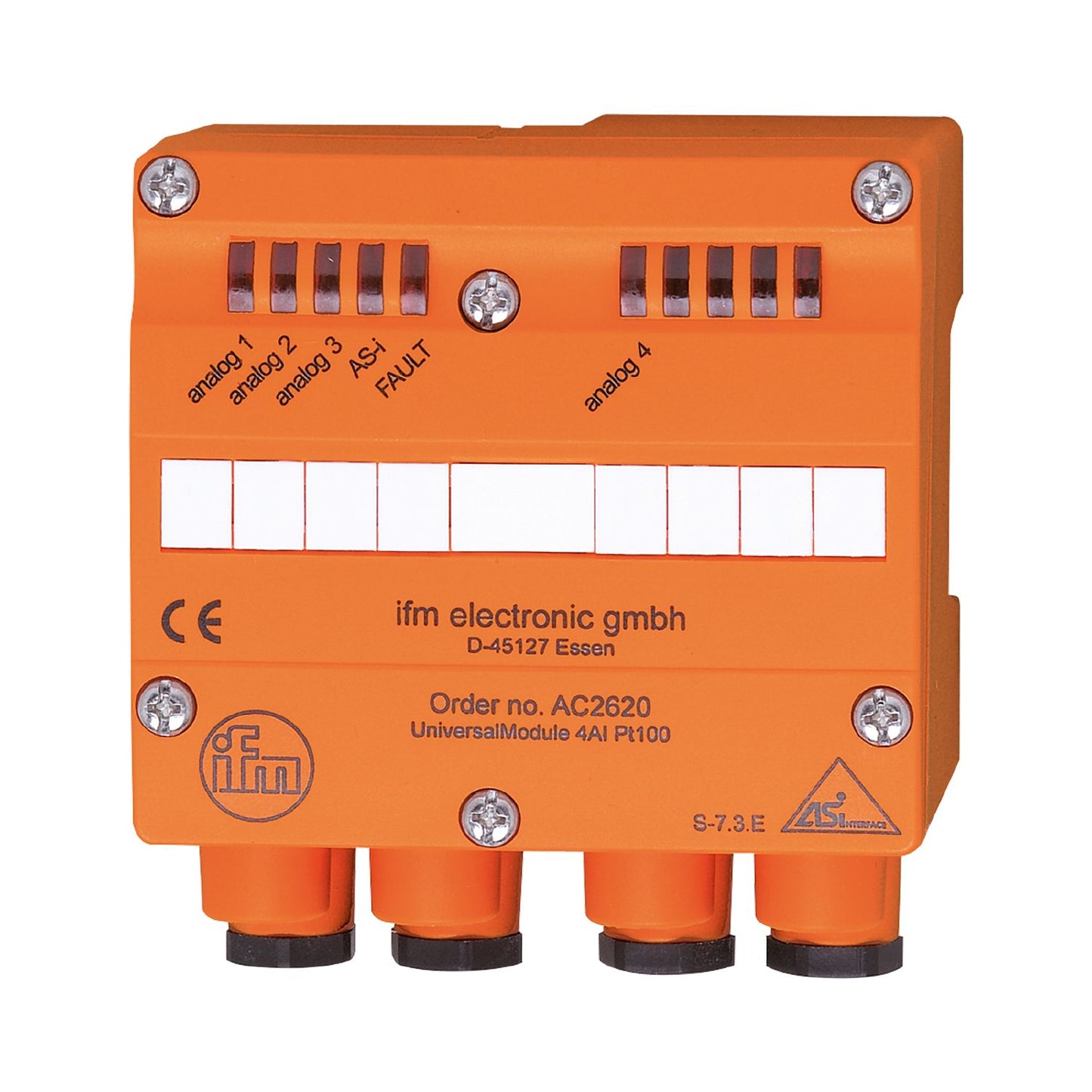 IFM AC2620 - AS-Interface universal module UniversalModule 4AI(Pt100)IP65