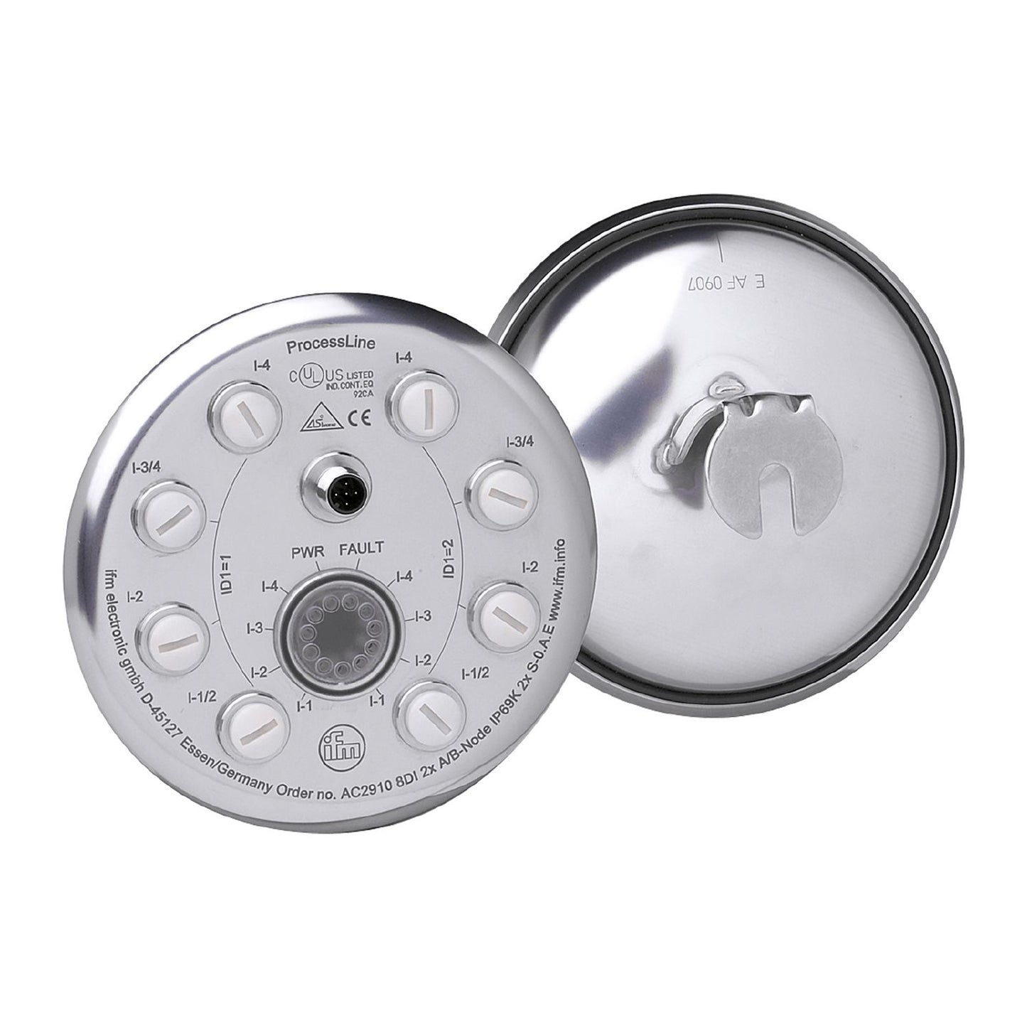 IFM AC2910 - AS-Interface ProcessLine module ProcessLine 8DI IP69K