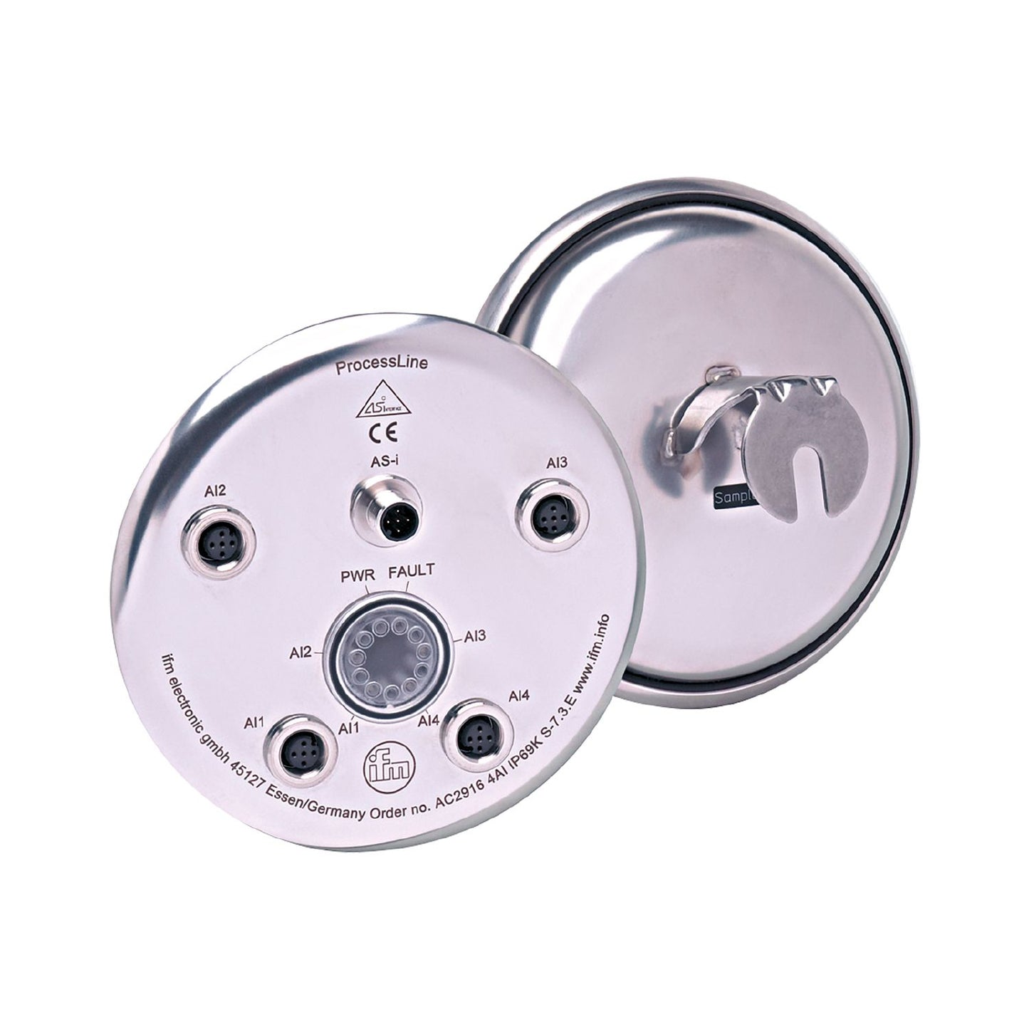 IFM AC2923 - AS-Interface ProcessLine module ProcessLine 4AI C IP69K