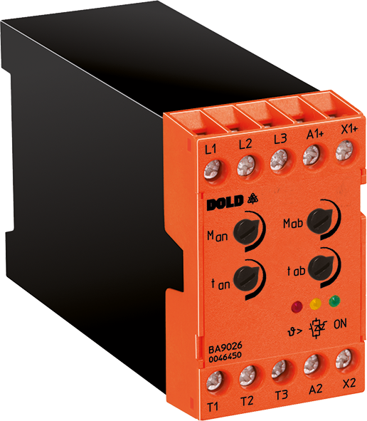 Dold BA9026 3AC50/60HZ 200-460V 5,5KW, Softstarter with softstop, sku: 0058979