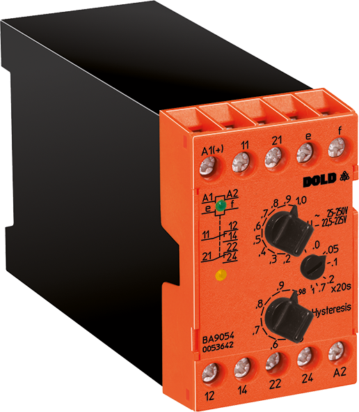 Dold BA9054/110 AC50-500mV UH AC230V, Voltage relay, sku: 0058447