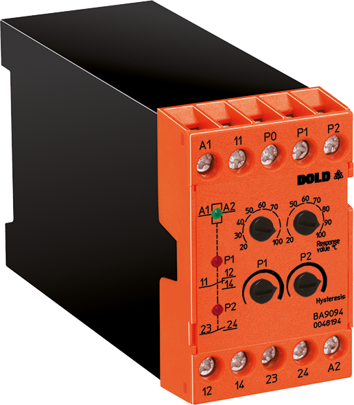 Dold BA9094.28 DC24V P1=420-600C, Temperature Monitoring Relay, sku: 0055883