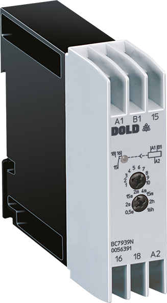 Dold BC7939N.81 AC110-240V 0,05S-16H, Timer, Off-delay, sku: 0056391