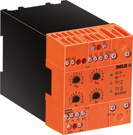 Dold BI9028.38/900 AC100-480V UH AC230V, Softstarter for 1-phase motors, sku: 0058687