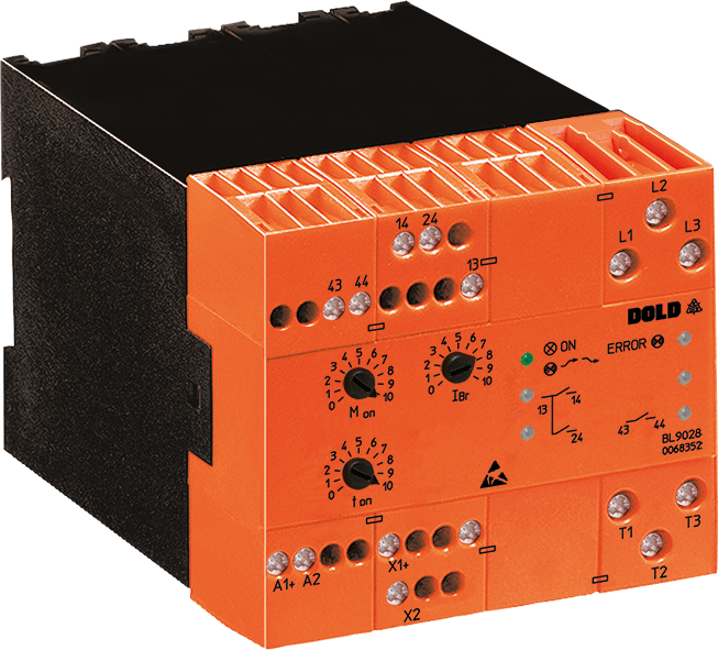 Dold BL9028.03 3AC200-480V UH=DC24V 11kW, Softstarter with braking function, sku: 0068352