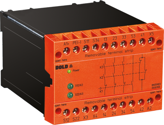 Dold BN5983.53 AC230V 50/60HZ, Emergency stop module, sku: 0031885