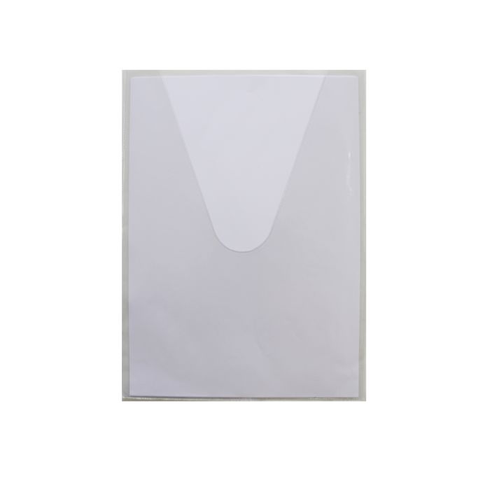 Elmeko 71 ST4 0VE, ST-A4-F Document pocket DIN A4, transparent foil, PU: 5 pieces