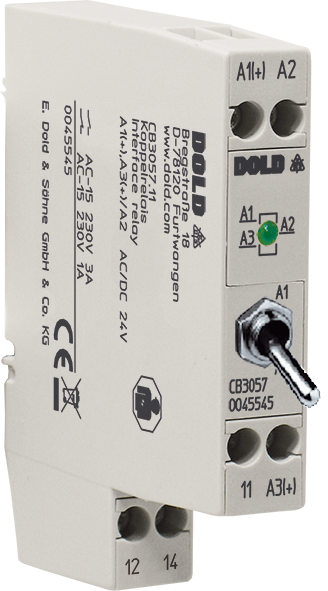 Dold CB3057.11 AC/DC24V, Interface relay, sku: 0045545