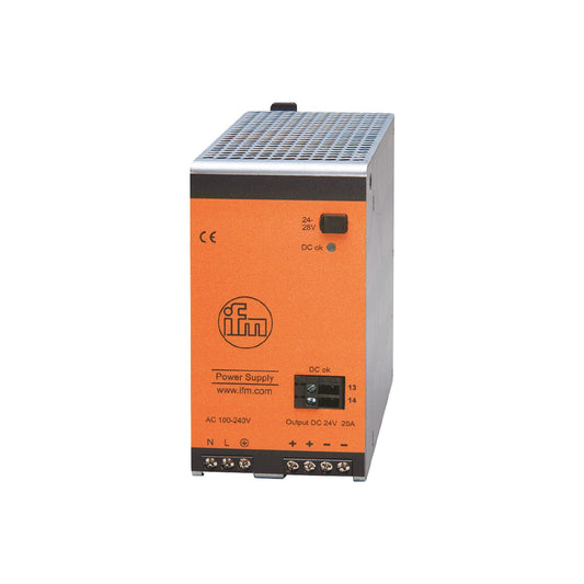 IFM DN4014 - Switched-mode power supply 24 V DC PSU-1AC/24VDC-20A