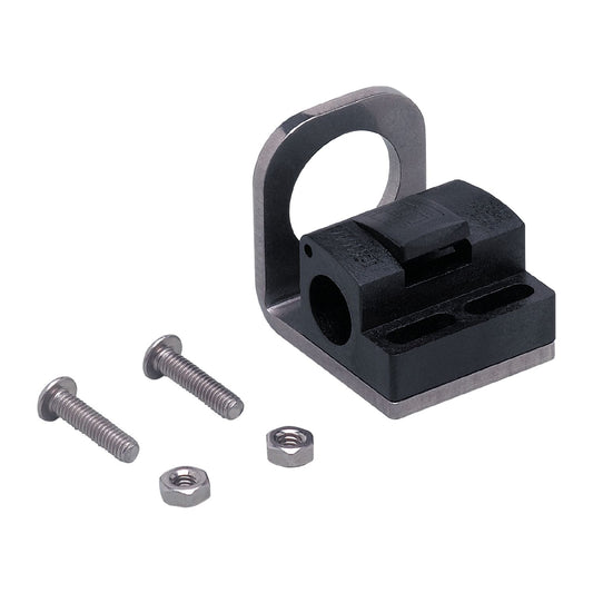 IFM E21144 - Angle bracket with mounting clamp MOUNTING BRACKET+CLAMP M12