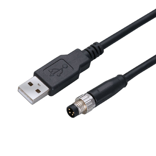 IFM E30136 - USB connection cable USB M8 CABLE
