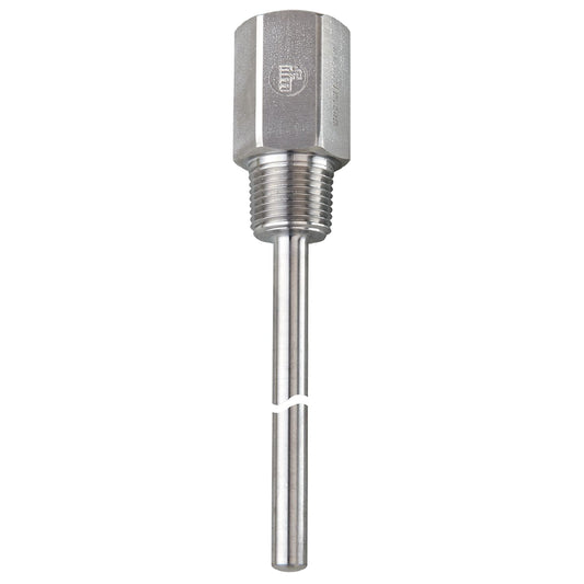 IFM E37211 - Thermowell for temperature sensors THERMOWELL, D6/ 1/2 NPT/L=100