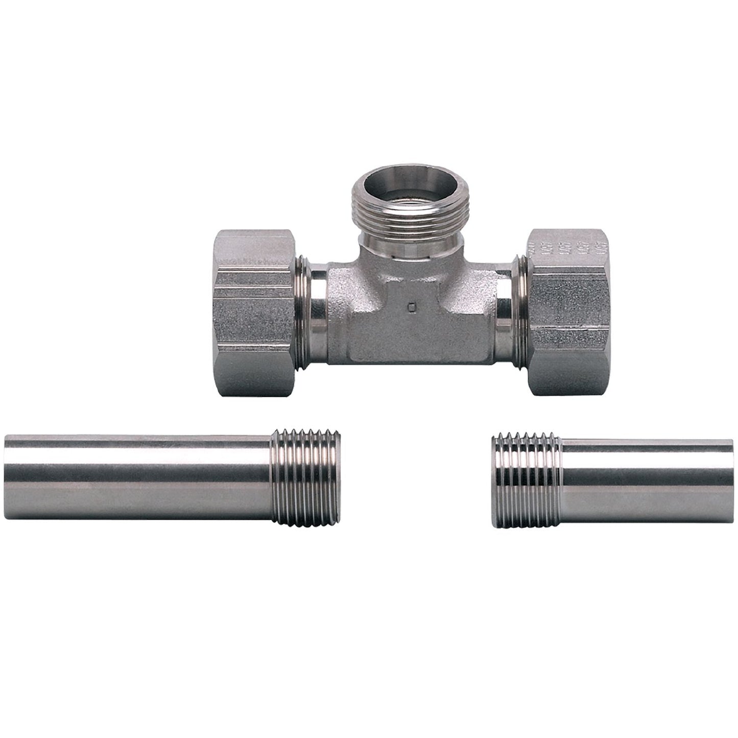IFM E40102 - T-piece with progressive ring fitting T-PIECE G1/2-18-G1/2