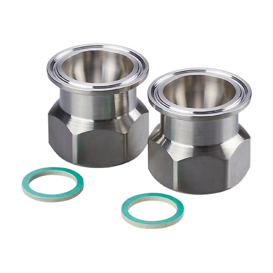 IFM E40253 - Mounting adapter for flow sensors ADAPT G1-CLAMP/D50,5/DIN32676