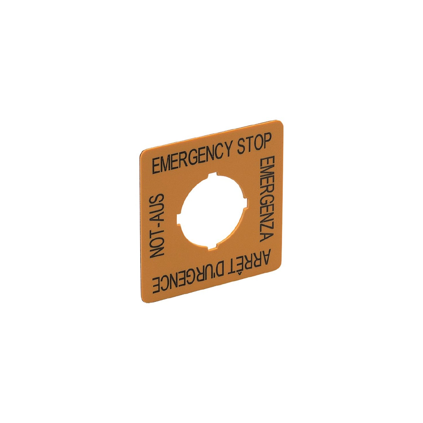 IFM E7003S - E-STOP label EMERGENCY STOP LABEL