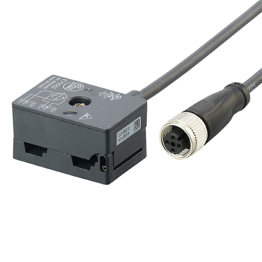IFM E70582 - AS-Interface flat cable insulation displacement connector FC Splitter AS-i / AUX 1 m M12 UL