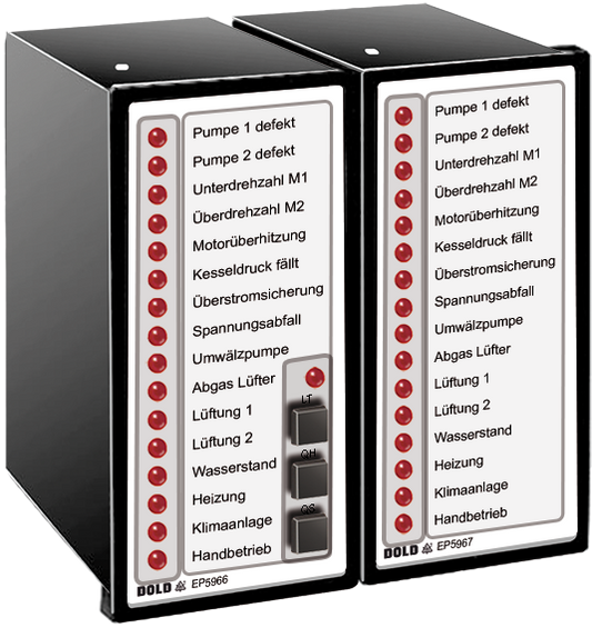 Dold EP5967 AC/DC24-60V UH AC230V 3S, Fault Annunciator System, sku: 0047403